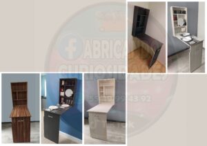 Optimiza tu espacio con esta mesa plegable elegante y compacta.